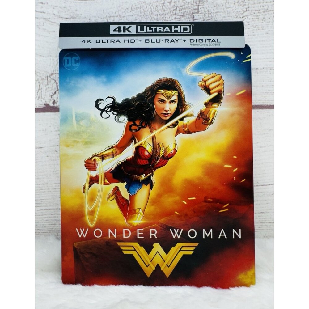 DC Wonder Woman 4K Ultra HD Blu-Ray Steelbook USED